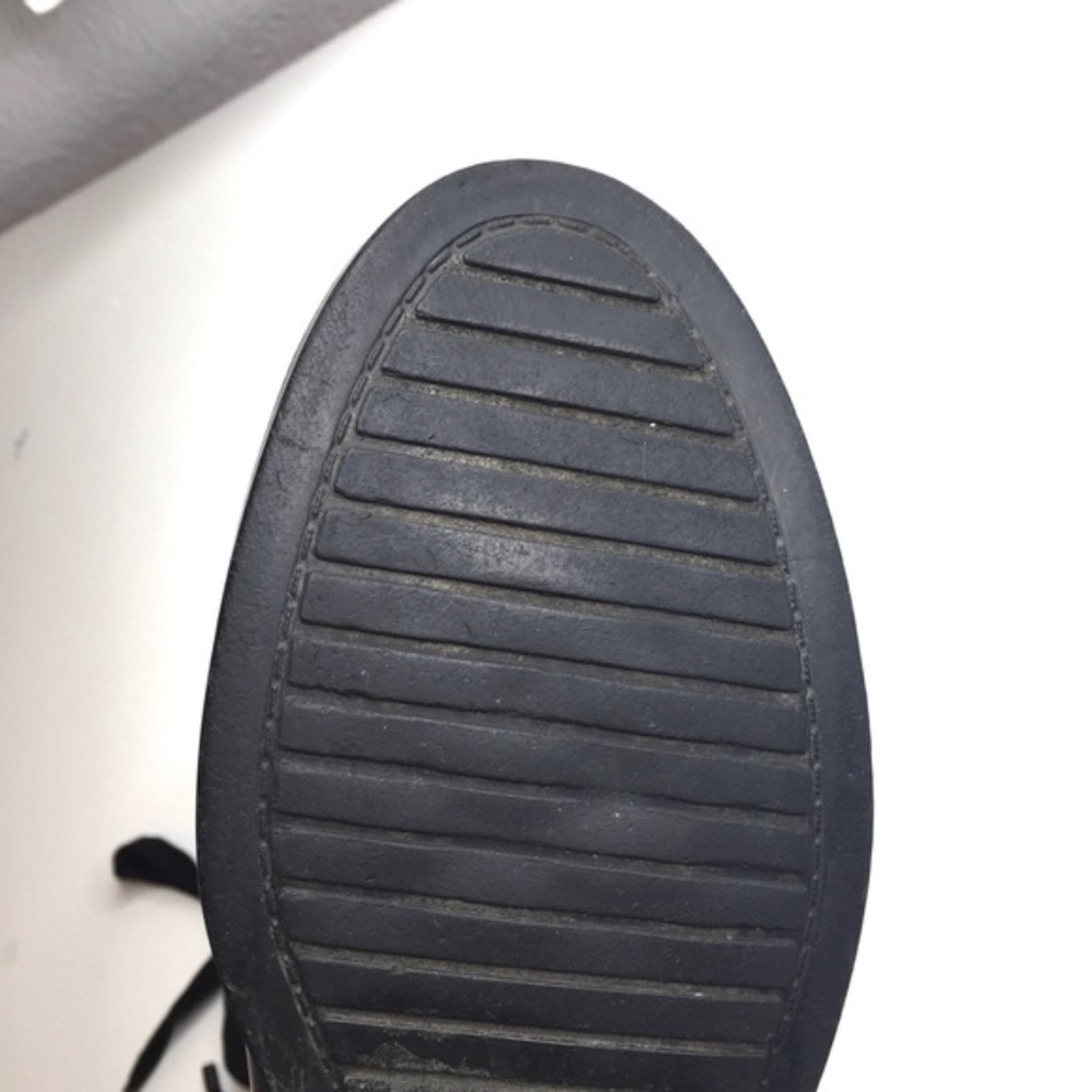 Coach Tristee Matte Black Rubber Rain Boots Size 8 - Picture 12 of 16